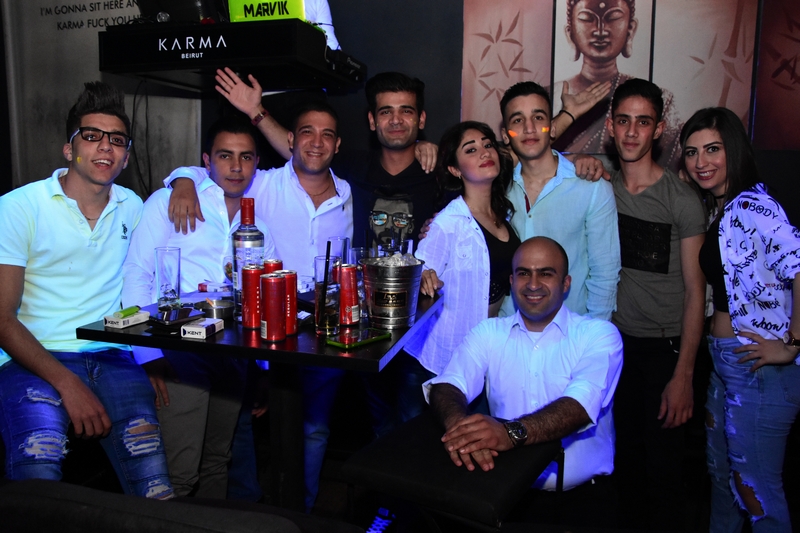 Neon Night at Karma Beirut